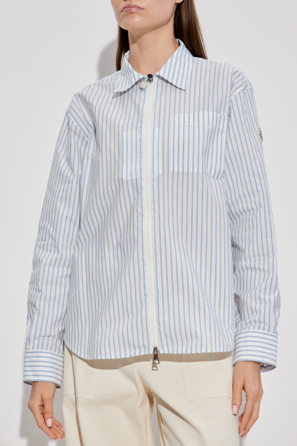Light blue Shirt with striped pattern 